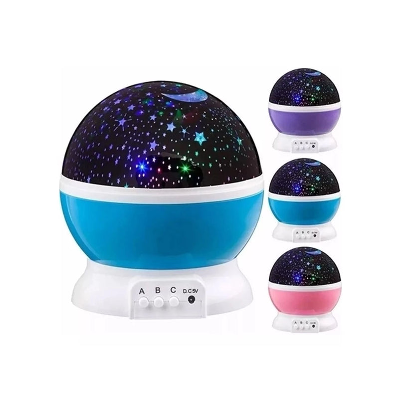 Luminária Projetor Estrela 360º Galaxy