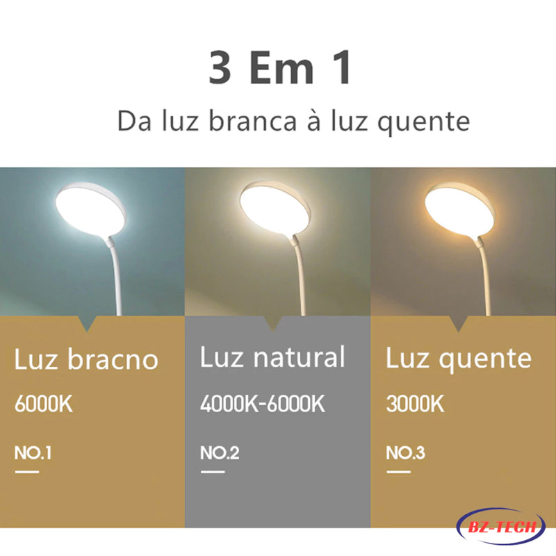 Luminária Abajur de Mesa LED