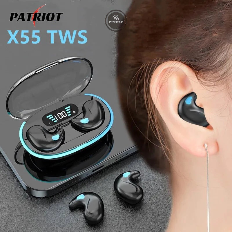 Fones de Ouvido Bluetooth TWS X55